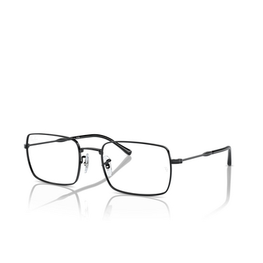 Ray-Ban RX6520 Eyeglasses 2509 black - three-quarters view