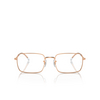 Ray-Ban RX6520 Korrektionsbrillen 3094 rose gold - Produkt-Miniaturansicht 1/4