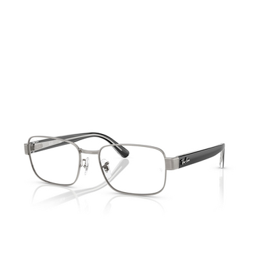 Occhiali da vista Ray-Ban RX6529 2502 gunmetal - tre quarti