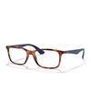 Ray-Ban RX7047 Eyeglasses 5574 light havana - product thumbnail 2/4