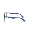 Lunettes de vue Ray-Ban RX7047 5769 transparent grey - Vignette du produit 3/4