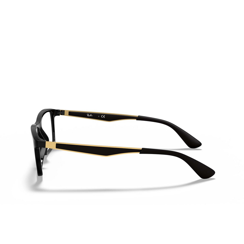 Ray-Ban RX7056 Eyeglasses 5644 black - 3/4