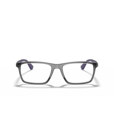 Gafas graduadas Ray-Ban RX7056 5814 transparent grey - Vista delantera