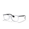 Ray-Ban RX7074 Eyeglasses 5943 transparent - product thumbnail 2/4