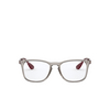 Lunettes de vue Ray-Ban RX7074 8083 transparent grey - Vignette du produit 1/4