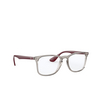 Ray-Ban RX7074 Eyeglasses 8083 transparent grey - product thumbnail 2/4