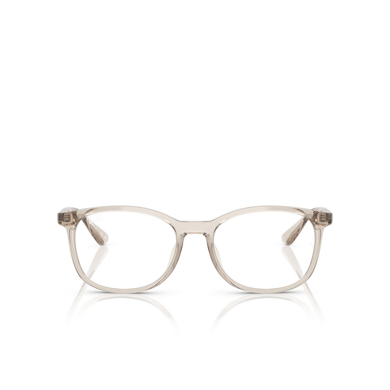 Lunettes de vue Ray-Ban RX7093D 8271 transparent light brown - 1/4