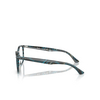 Ray-Ban RX7159 Eyeglasses 8394 transparent fantasy blue / grey - product thumbnail 3/4