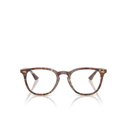 Ray-Ban RX7159 Eyeglasses 8395 transparent fantasy brown yellow