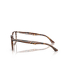 Ray-Ban RX7159 Eyeglasses 8395 transparent fantasy brown yellow - product thumbnail 3/4