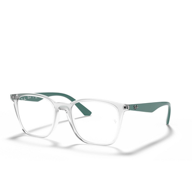 Ray-Ban RX7177 Eyeglasses 5994 transparent - three-quarters view