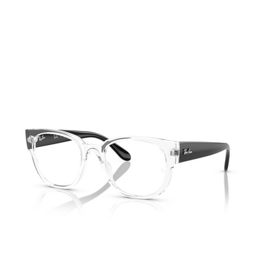 Ray-Ban RX7210 Eyeglasses 5943 transparent - three-quarters view