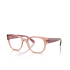 Ray-Ban RX7210 Eyeglasses 8314 transparent dark pink - product thumbnail 2/4