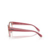 Ray-Ban RX7210 Eyeglasses 8314 transparent dark pink - product thumbnail 3/4