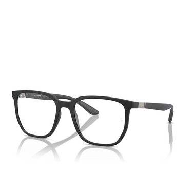 Ray-Ban RX7235 Korrektionsbrillen 5204 sand black - Dreiviertelansicht