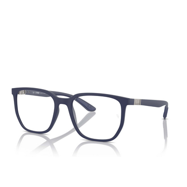 Ray-Ban RX7235 Korrektionsbrillen 5207 sand blue - Dreiviertelansicht