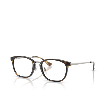 Ray-Ban RX7247D Eyeglasses 2000 black - three-quarters view