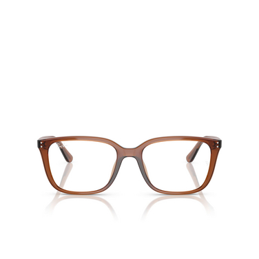 Occhiali da vista Ray-Ban RX7248D 8409 transparent brown - frontale