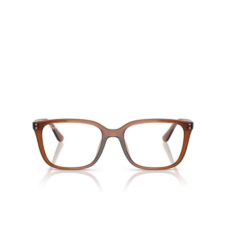 Ray-Ban RX7248D Eyeglasses 8409 transparent brown - 1/4