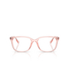 Ray-Ban RX7248D Eyeglasses 8410 transparent light pink - product thumbnail 1/4