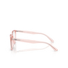 Ray-Ban RX7248D Eyeglasses 8410 transparent light pink - product thumbnail 3/4