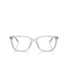 Occhiali da vista Ray-Ban RX7248D 8411 transparent light grey - anteprima prodotto 1/4