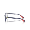 Gafas graduadas Ray-Ban RX7307M F604 blue - Miniatura del producto 3/4