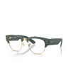 Occhiali da vista Ray-Ban RX7316V 8062 sand green on gold - anteprima prodotto 2/4