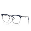 Ray-Ban RX7318D Korrektionsbrillen 8210 blue on gunmetal - Produkt-Miniaturansicht 2/4