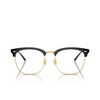 Occhiali da vista Ray-Ban RX7318D 8239 black on gold - anteprima prodotto 1/4