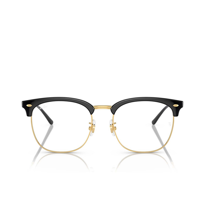 Ray-Ban RX7318D Eyeglasses 8239 black on gold - 1/4