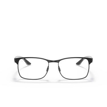 Ray-Ban RX8416 Eyeglasses 2916 black on gunmetal - front view