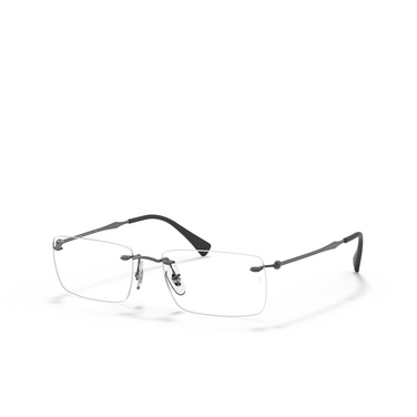 Ray-Ban RX8755 Eyeglasses 1128 gunmetal - three-quarters view