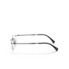 Occhiali da vista Ray-Ban RX8755 1128 gunmetal - anteprima prodotto 3/4