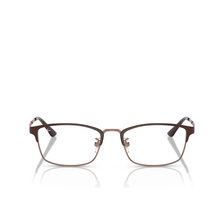 Occhiali da vista Ray-Ban RX8772D 1240 brown on copper - 1/4