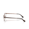 Ray-Ban RX8772D Eyeglasses 1240 brown on copper - product thumbnail 3/4