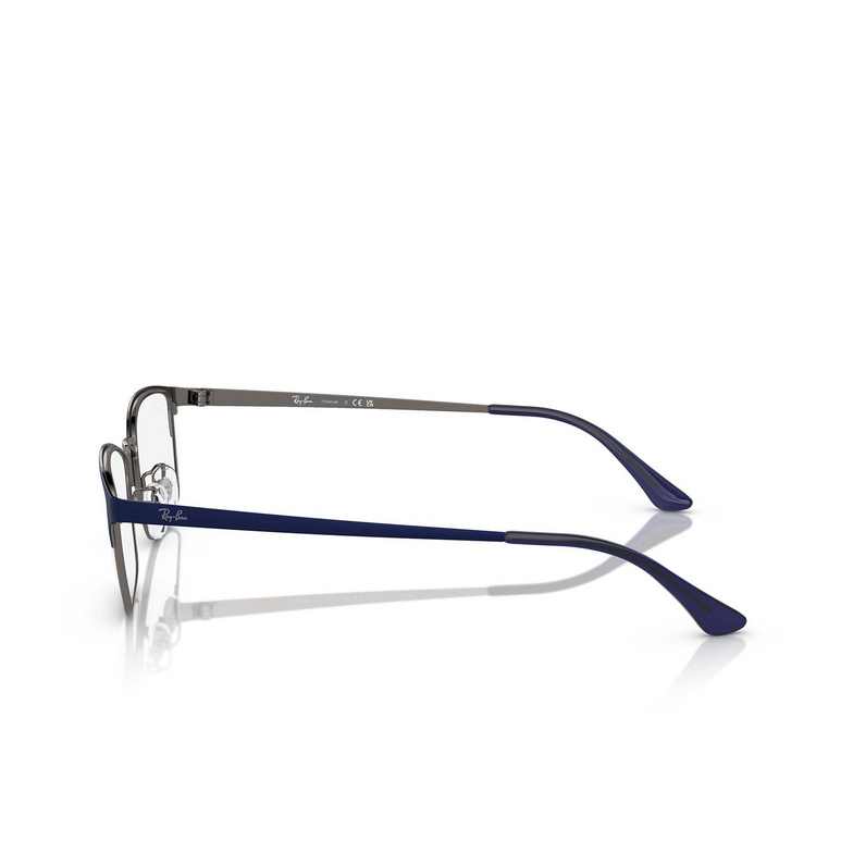 Lunettes de vue Ray-Ban RX8772D 1241 dark blue on gunmetal - 3/4