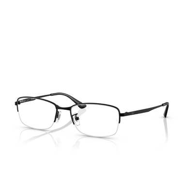 Ray-Ban RX8774D Korrektionsbrillen 1012 black - Dreiviertelansicht