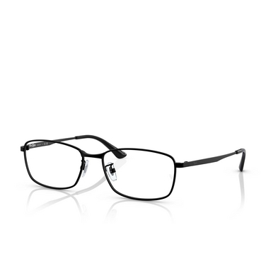 Gafas graduadas Ray-Ban RX8775D 1012 black - Vista tres cuartos