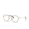 Ray-Ban RX8777D Eyeglasses 1250 black on gold - product thumbnail 2/4