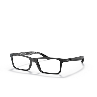Ray-Ban RX8901 Korrektionsbrillen 5263 black - Dreiviertelansicht