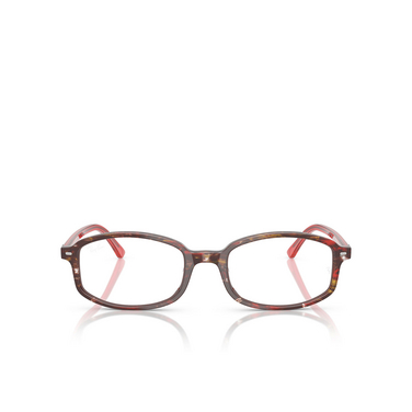 Gafas graduadas Ray-Ban SAM 8396 transparent shade fantasy red - Vista delantera