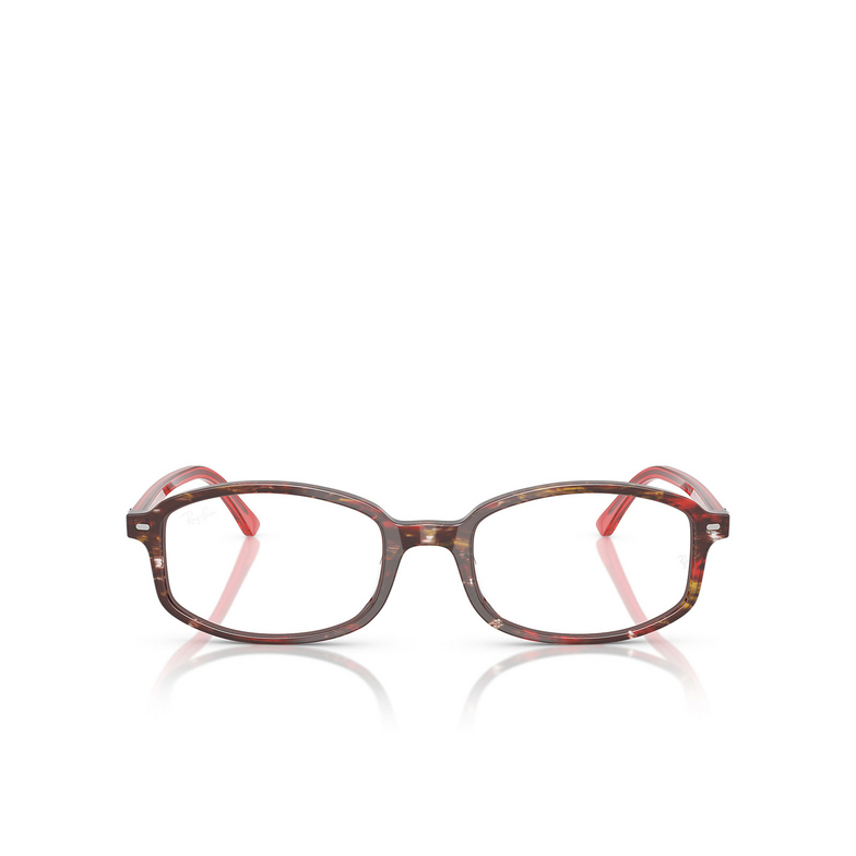 Lunettes de vue Ray-Ban SAM 8396 transparent shade fantasy red - 1/4