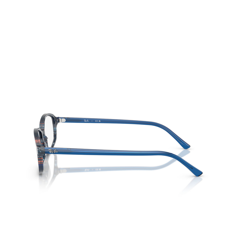 Lunettes de vue Ray-Ban SAM 8397 transparent shade fantasy blue - 3/4