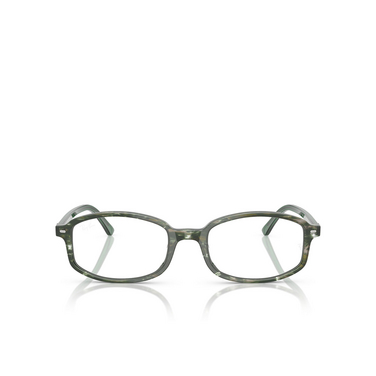 Ray-Ban SAM Eyeglasses 8398 transparent shade fantasy green - front view