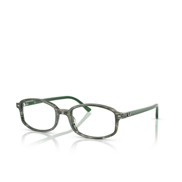 Occhiali da vista Ray-Ban SAM 8398 transparent shade fantasy green - tre quarti