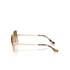 Occhiali da sole Ray-Ban SQUARE 920251 rosegold - anteprima prodotto 3/4