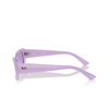 Occhiali da sole Ray-Ban TERU 67581A lilac - anteprima prodotto 3/4