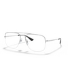 Gafas graduadas Ray-Ban THE GENERAL GAZE 2501 silver - Miniatura del producto 2/4