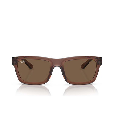 Ray-Ban WARREN Sunglasses 667873 transparent brown - front view